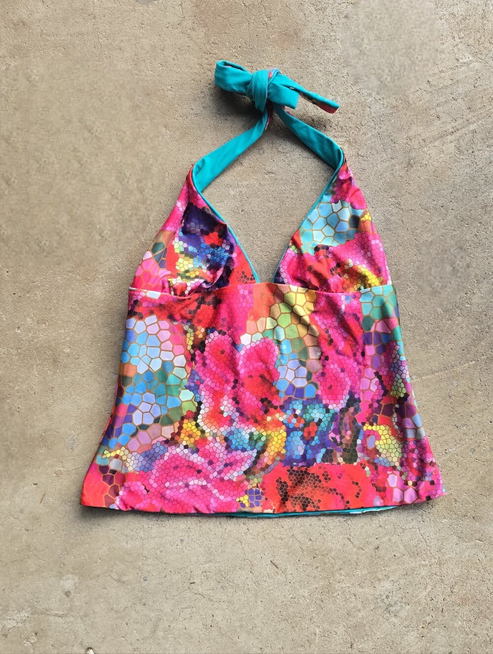 Reversible O Ring Swim Tankini S